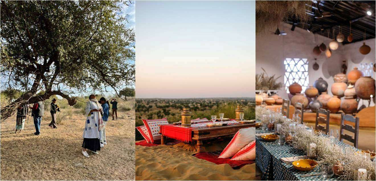 View the unique curated experiences and cuisine at Kaner retreat
